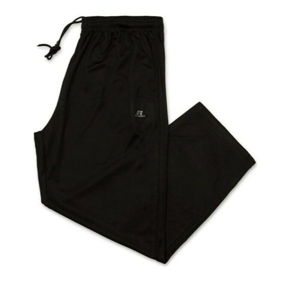 Russell Athletic Mens Big and Tall Dri-Power Pant Black/Charcoal Size 3X - Picture 1 of 5